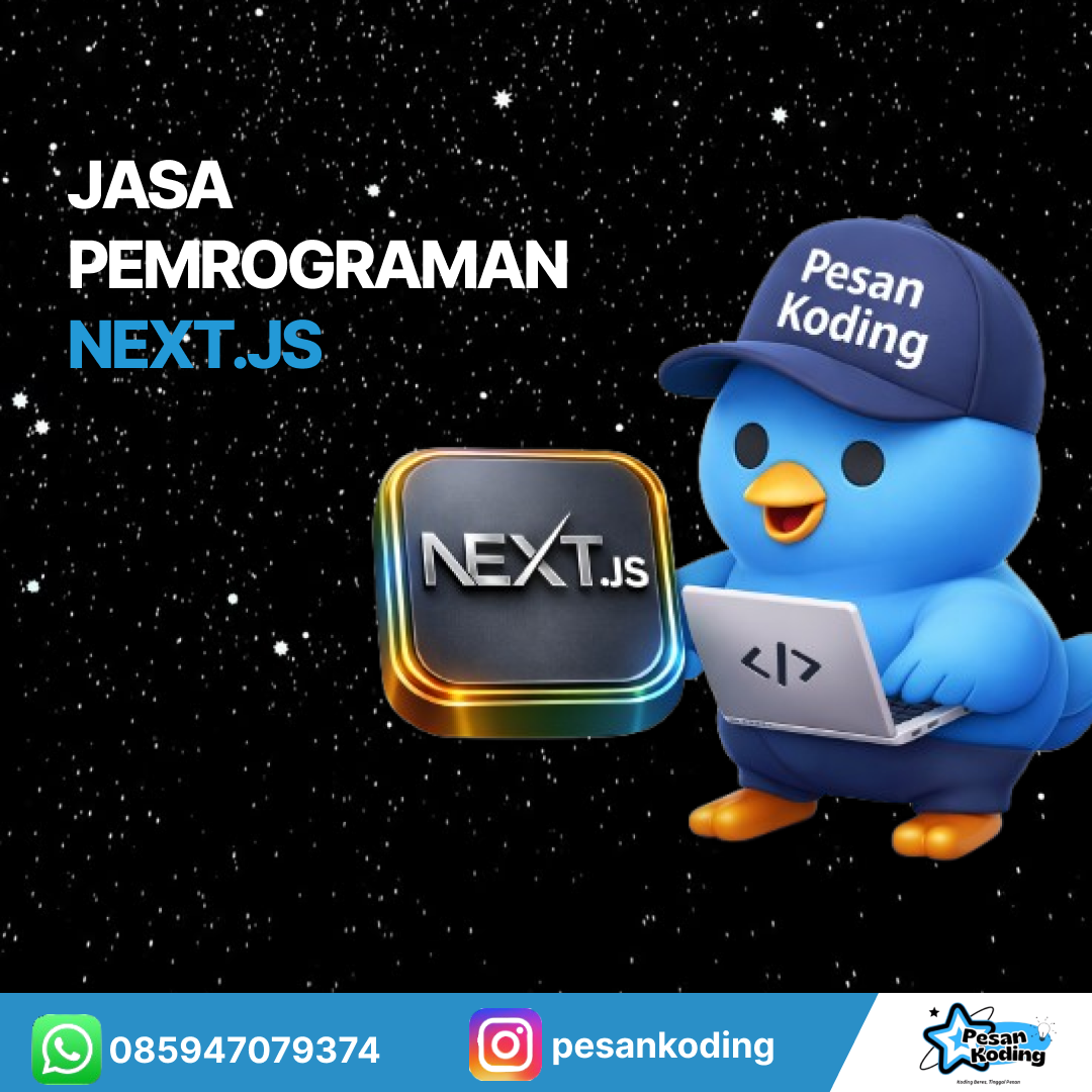 Jasa Pembuatan Website Next.js Profesional dan Terpercaya